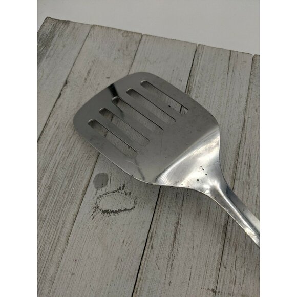 Stainless Steel 13” Slotted Spatula Solid Stainless Steel India - Picture 8 of 9